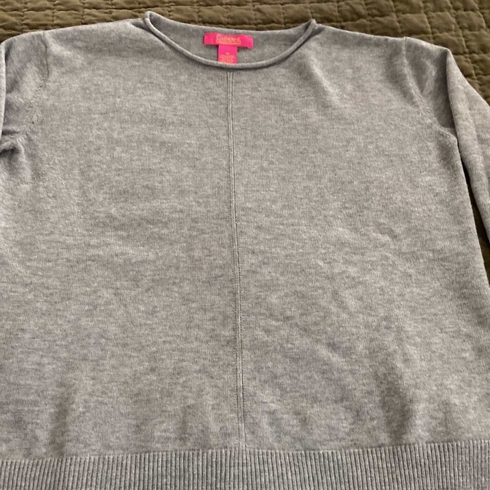 Great Basic Gray Sweater - image 6